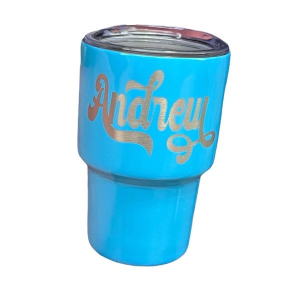 Personalized Engraved Name 2oz Mini Shot Glass Tumbler - Picture 4 of 10